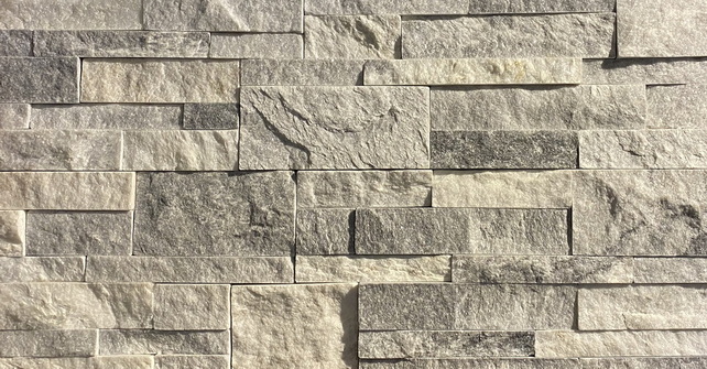 Natural Ledge Stone Veneer: Marble Grey: 4 sqft/box